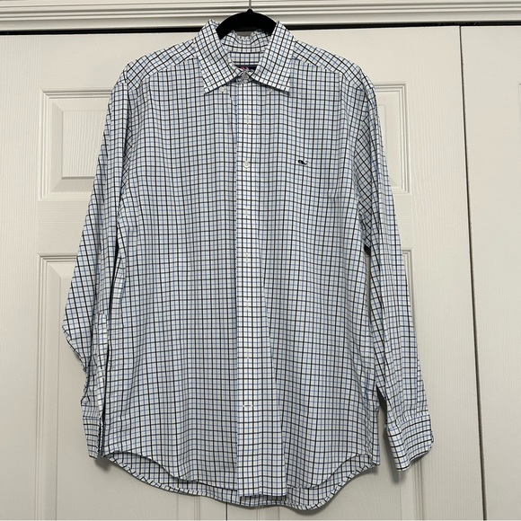 Vineyard Vines Other - Vineyard Vines Classic Fit Whale Shirt Button Down in Plaid Size Medium GUC